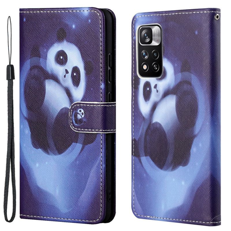 Peňaženkový Kryt Xiaomi Redmi Note 11 Pro / 11 Pro 5G Panda Space