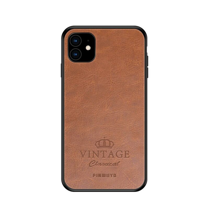 Kryt iPhone 11 Čestné Vintage Pinwuyo