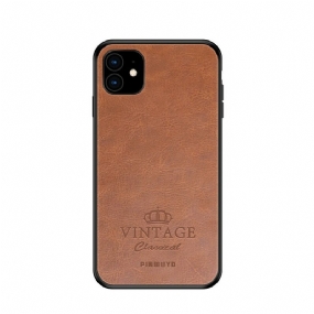 Kryt iPhone 11 Čestné Vintage Pinwuyo