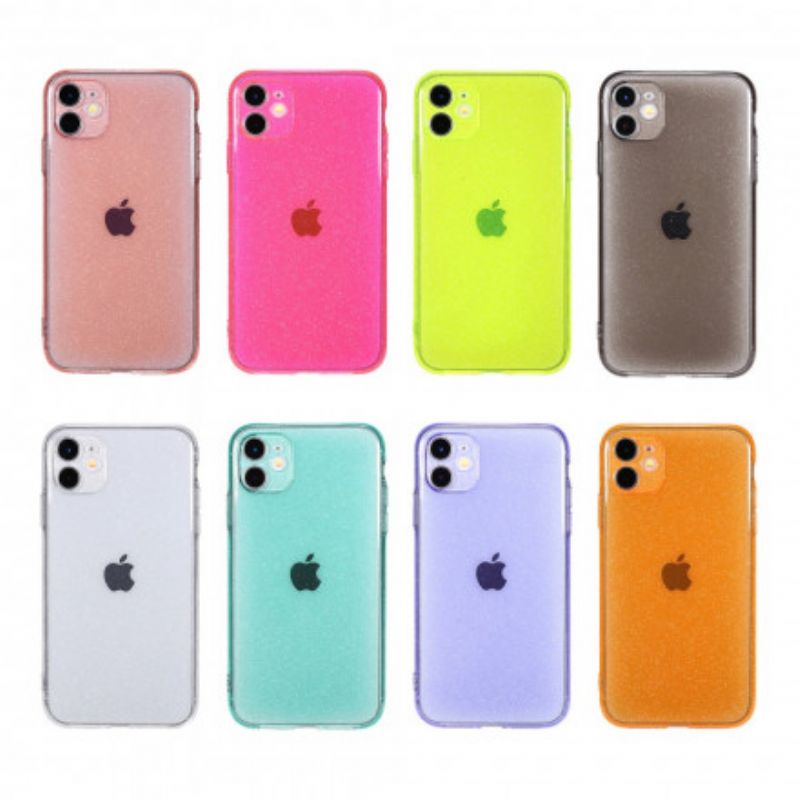 Kryt iPhone 11 Fluorescenčné Trblietky