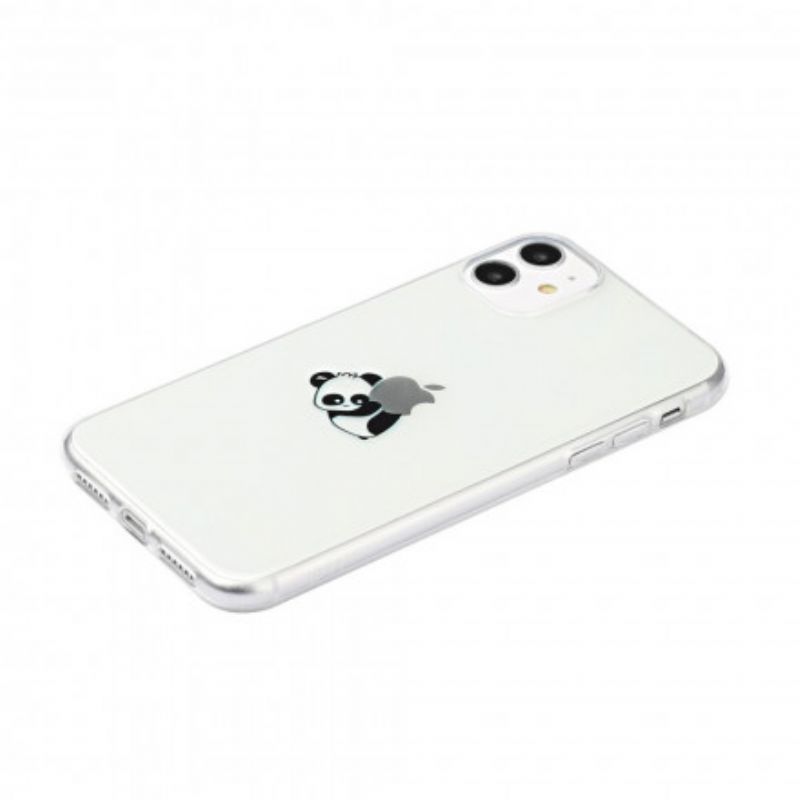 Kryt iPhone 11 Hry S Logom Panda