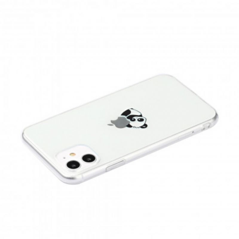 Kryt iPhone 11 Hry S Logom Panda