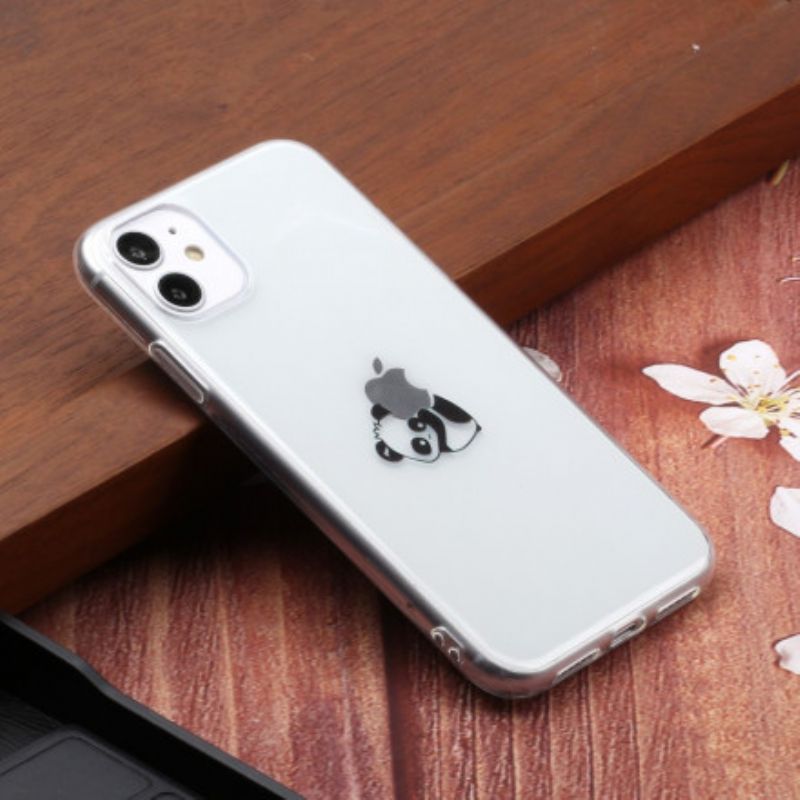 Kryt iPhone 11 Hry S Logom Panda