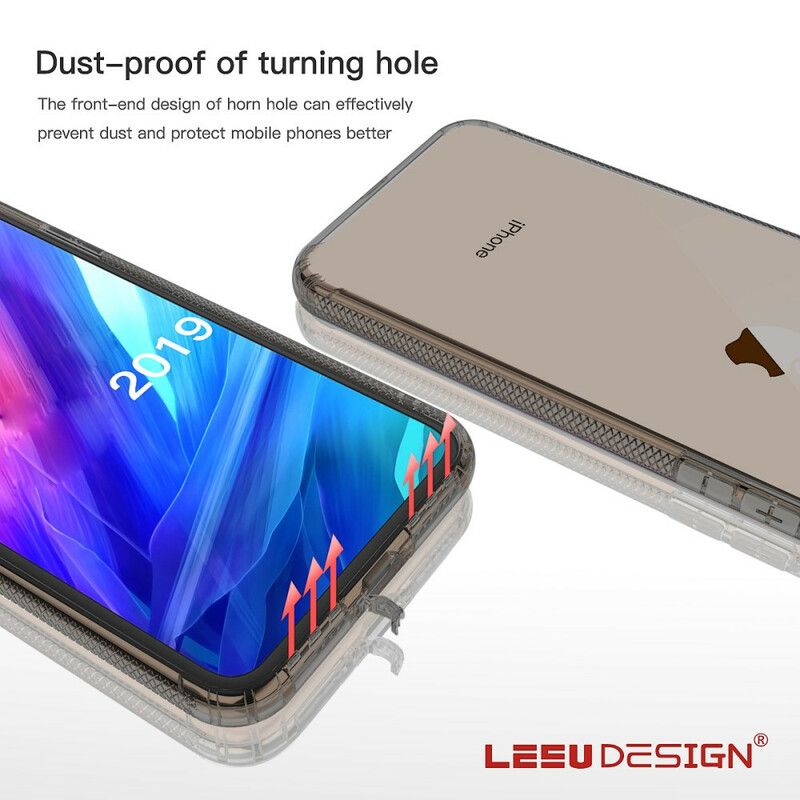 Kryt iPhone 11 Priehľadný Chránič Leeu Vankúšov