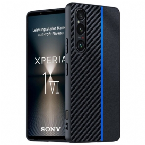 Kryt Sony Xperia 1 Vi Štýl Uhlíkových Vlákien