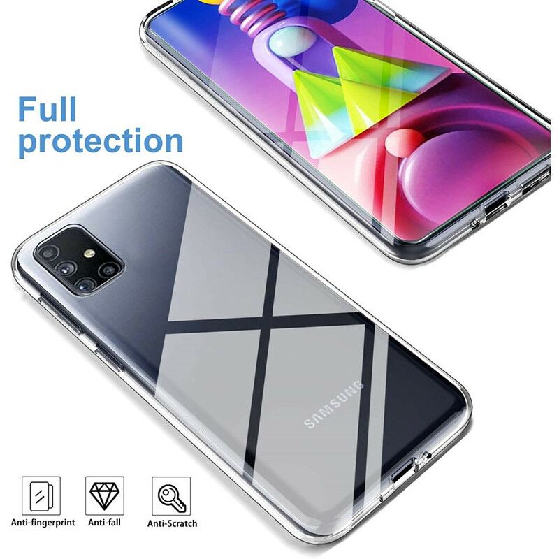 Kryt Samsung Galaxy M51 A Obrazovka Z Tvrdeného Skla