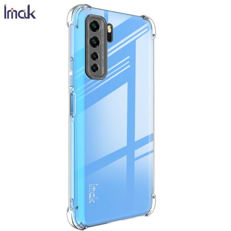 Kryt Huawei P40 Lite 5G Transparentné Silky Imak