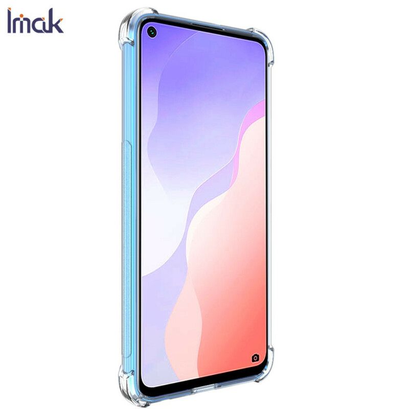 Kryt Huawei P40 Lite 5G Transparentné Silky Imak