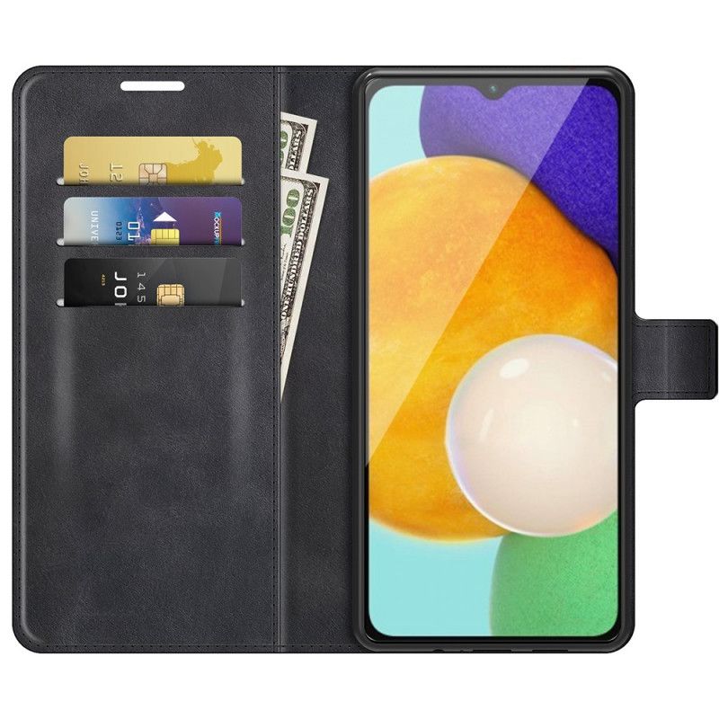 Kožené Puzdro Samsung Galaxy A13 5G / A04s Faux Leather Slim