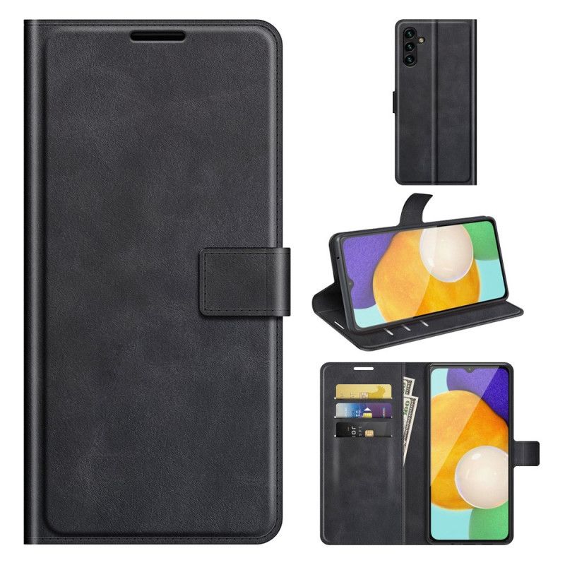 Kožené Puzdro Samsung Galaxy A13 5G / A04s Faux Leather Slim