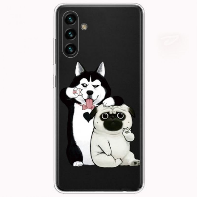 Kryt Samsung Galaxy A13 5G / A04s Funny Dogs