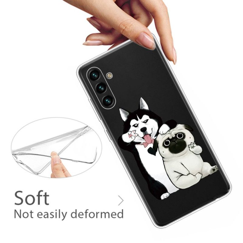 Kryt Samsung Galaxy A13 5G / A04s Funny Dogs