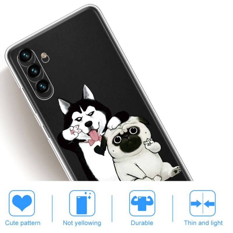 Kryt Samsung Galaxy A13 5G / A04s Funny Dogs