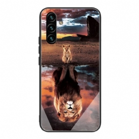 Kryt Samsung Galaxy A13 5G / A04s Tvrdené Sklo Lion Cub's Dream