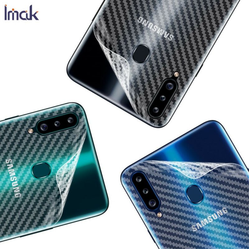 Ochranná Fólia Na Chrbát Pre Samsung Galaxy A20S Style Carbon Imak