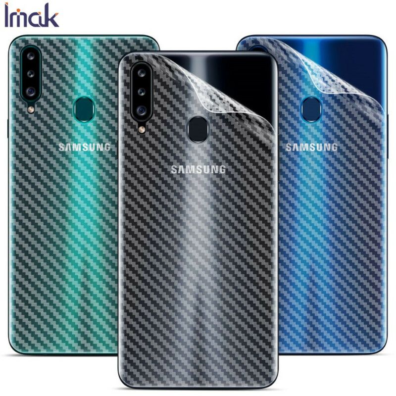 Ochranná Fólia Na Chrbát Pre Samsung Galaxy A20S Style Carbon Imak