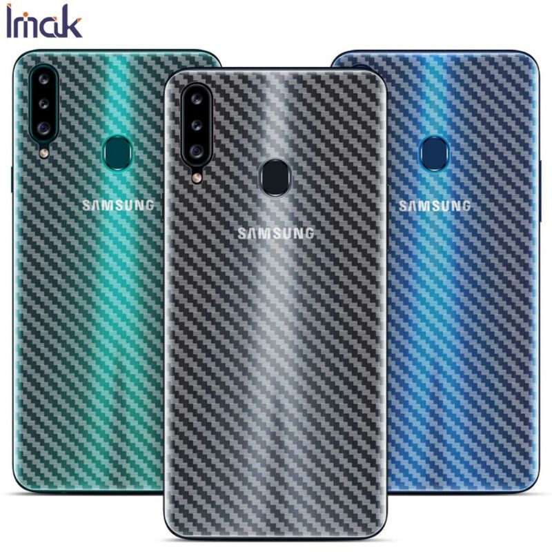 Ochranná Fólia Na Chrbát Pre Samsung Galaxy A20S Style Carbon Imak