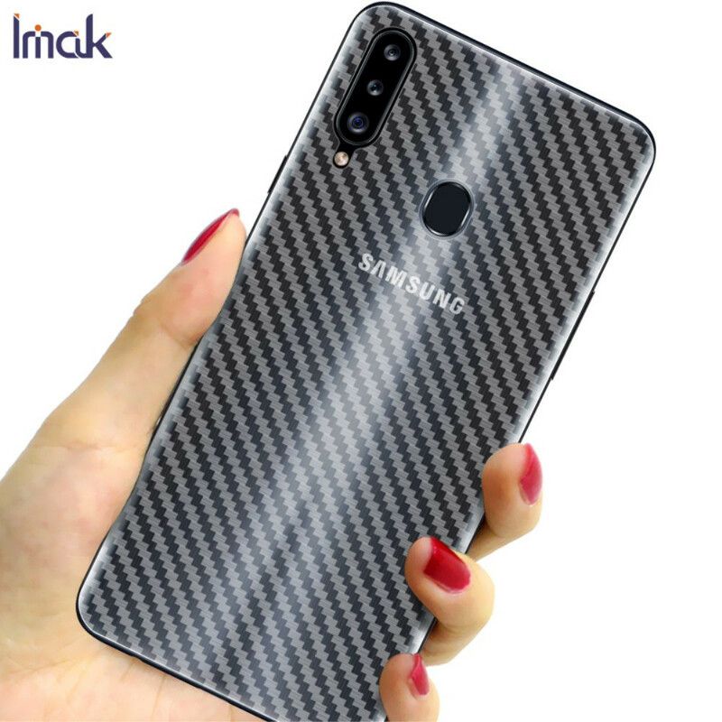 Ochranná Fólia Na Chrbát Pre Samsung Galaxy A20S Style Carbon Imak