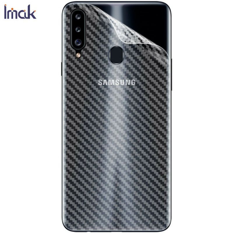 Ochranná Fólia Na Chrbát Pre Samsung Galaxy A20S Style Carbon Imak