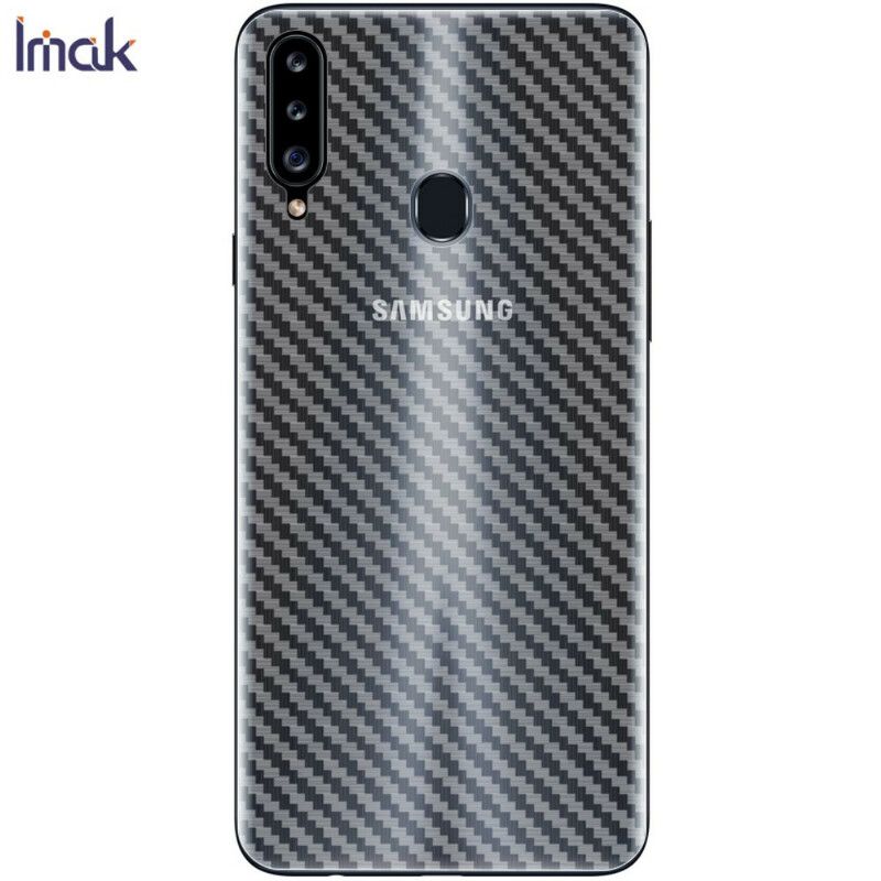 Ochranná Fólia Na Chrbát Pre Samsung Galaxy A20S Style Carbon Imak