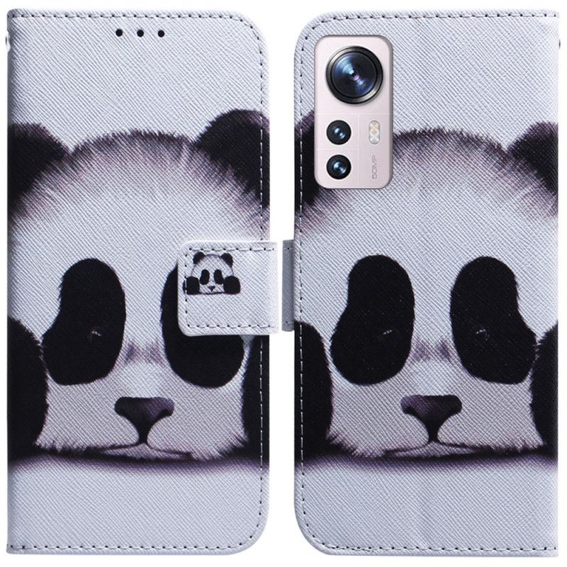 Kožené Puzdro Xiaomi 12 Pro Panda