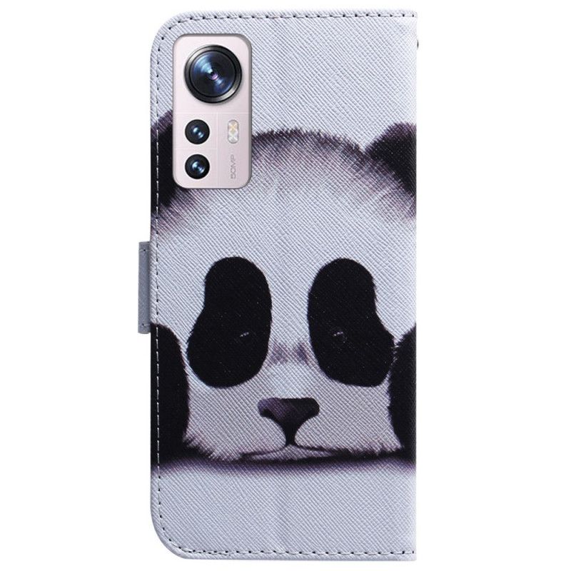 Kožené Puzdro Xiaomi 12 Pro Panda