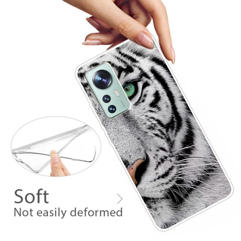 Kryt Xiaomi 12 Pro Biely Tiger