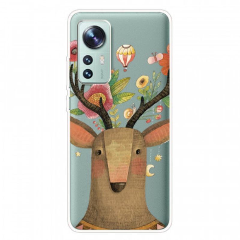 Kryt Xiaomi 12 Pro Silikón Tribal Deer