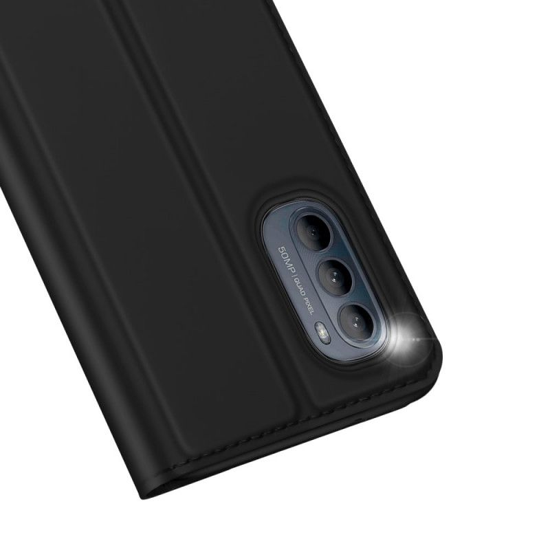 Flipové Puzdro Moto G41 / G31 Kožené Puzdro Skin Pro Dux Ducis