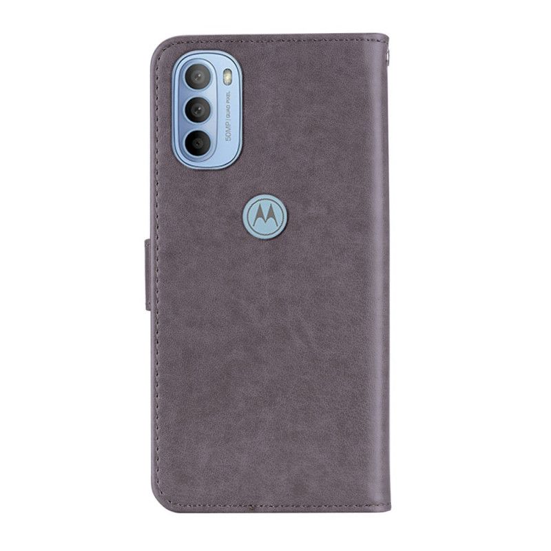 Peňaženkový Kryt Moto G41 / G31 Mandala Sova