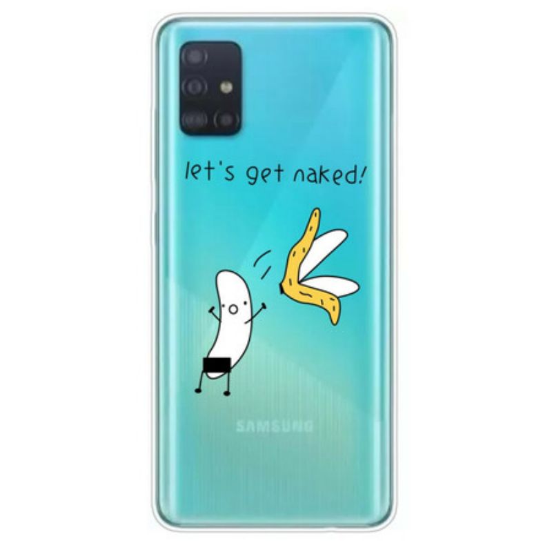 Kryt Samsung Galaxy A51 Banana Let's Get Naked