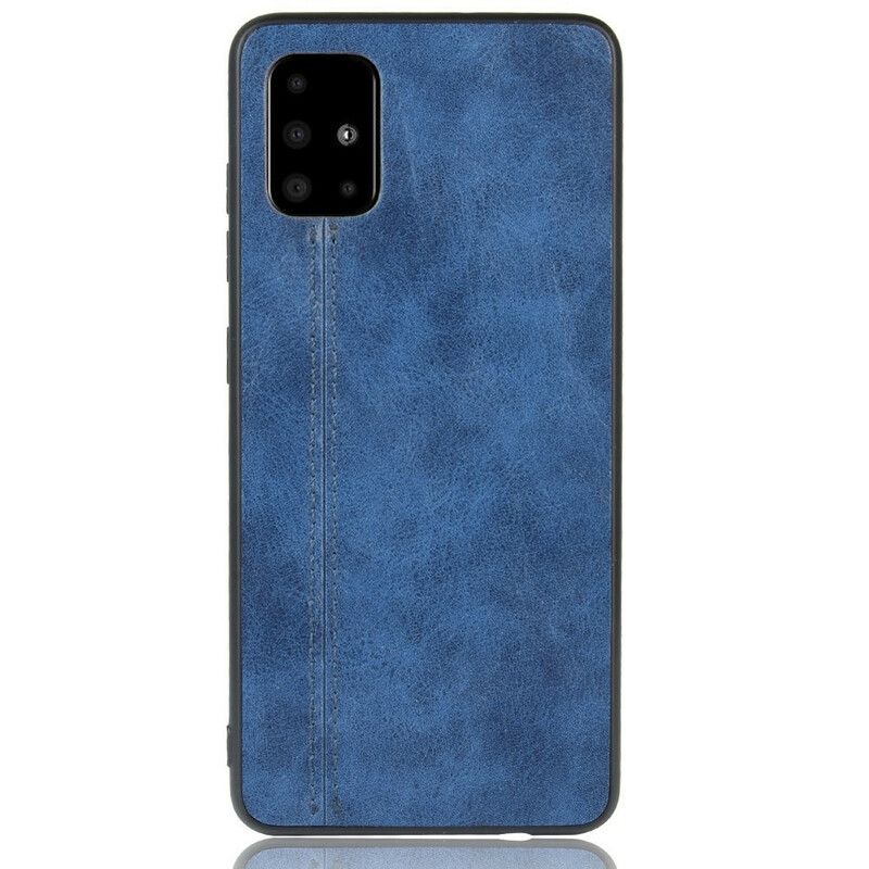 Kryt Samsung Galaxy A51 Couture Leather Effect