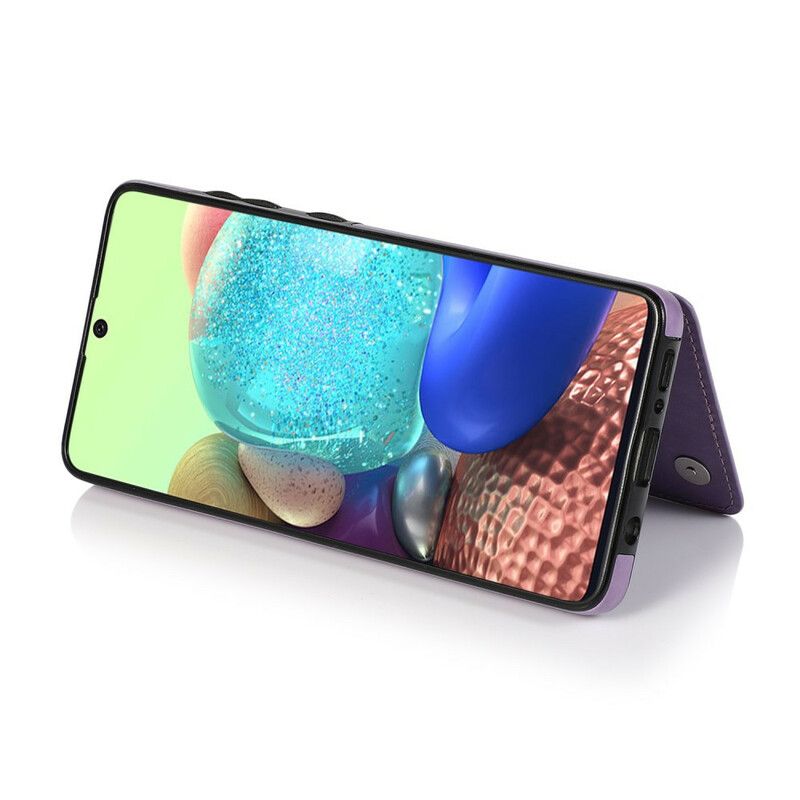 Kryt Samsung Galaxy A51 Držiak Na Tlač Kariet Mandala