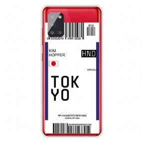 Kryt Samsung Galaxy A51 Palubný Lístok Do Tokia