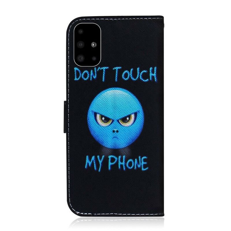 Peňaženkový Kryt Samsung Galaxy A51 Emoji Telefón